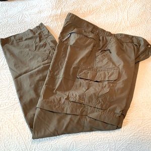 Columbia Titanium zip off pants -men’s